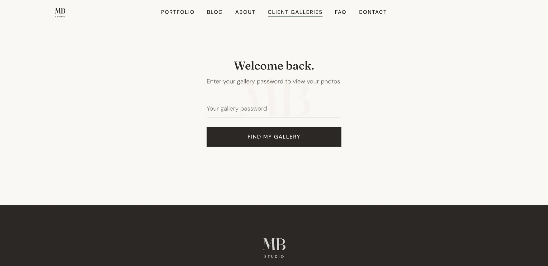 marianaboiko.com/gallery, desktop view
